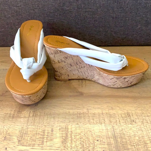 Cork high heel sandals - Picture 1 of 1